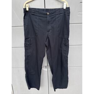 Carhartt Ripstop Cargo Utility Workwear Pants Black Size Large Camping Hiking